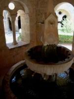 Le cannet des maures, Abbaye du Thoronet, Fontaine